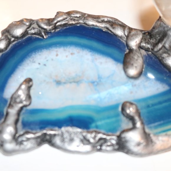 Blue Rock, Granite Slice, Blue Stone, Blue Crystal, Blue Granite, Rock Art, Rock - Picture 10 of 12